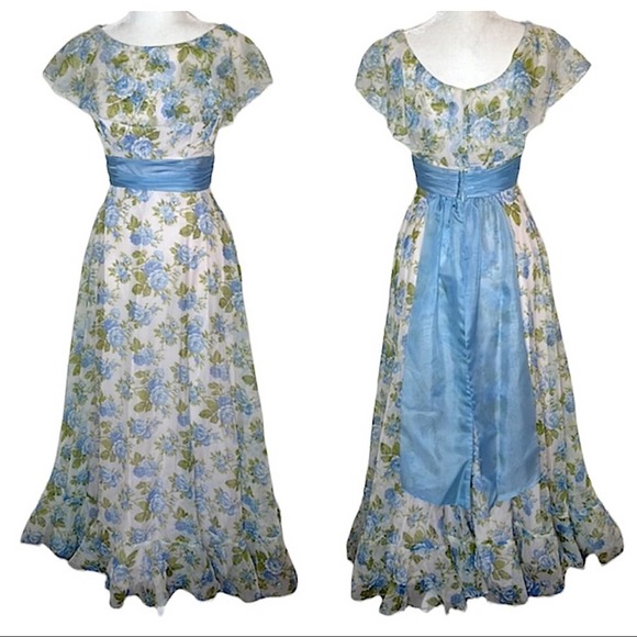 Vintage Dresses & Skirts - Vintage 70's sylvia ann dress gunne sax style dress